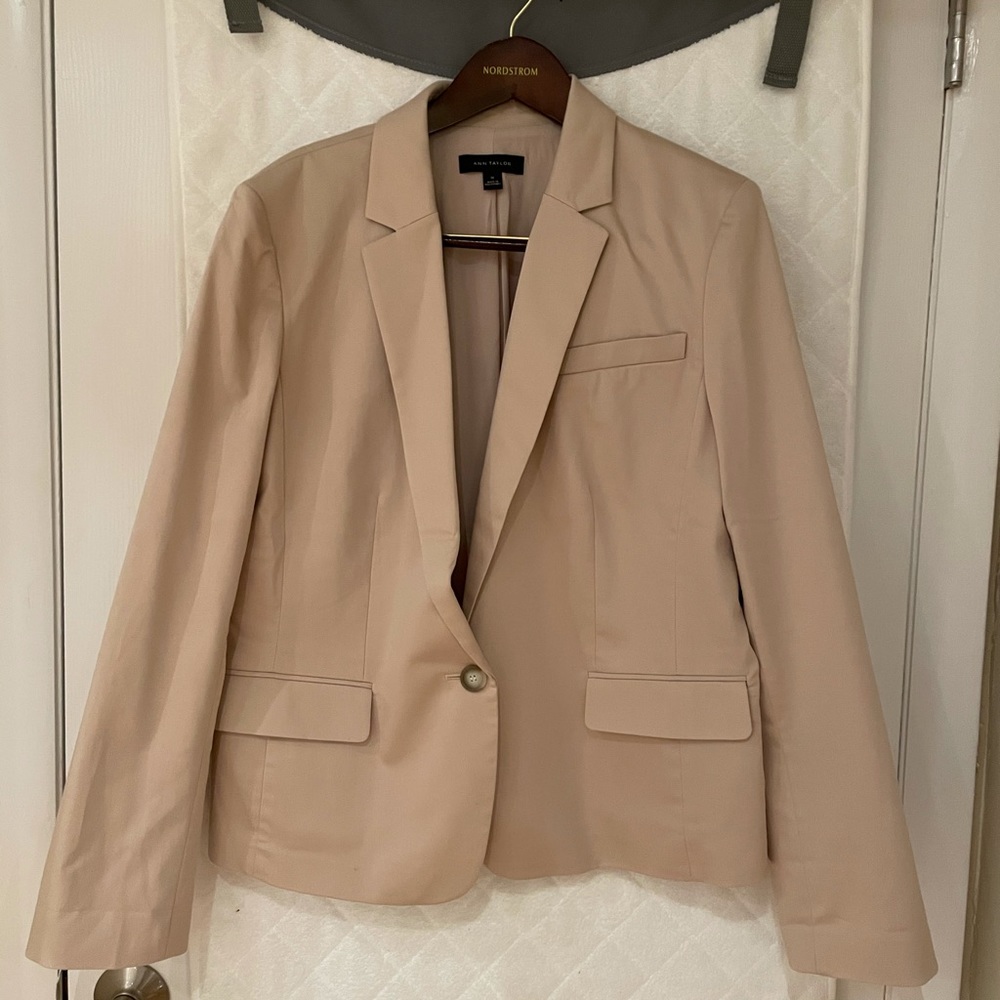 Ann Taylor Suit Jacket- “The One-Button Blazer”